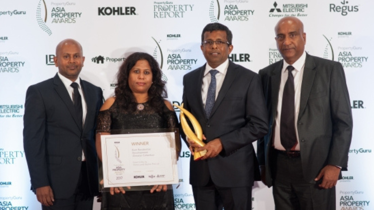 Home Lands Skyline Clinches The Best Housing Development (Sri Lanka) Award At The Asia Property Award 2017