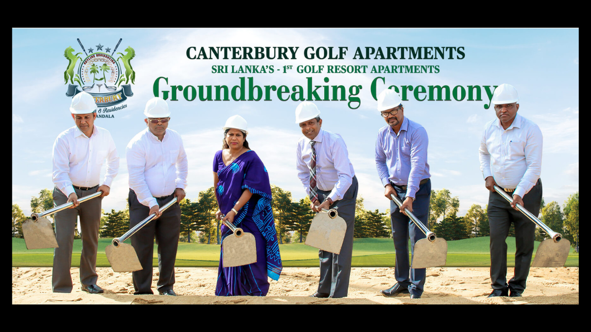 Home Lands Skyline Breaks Ground For Canterbury Golf Resort Apartments - Piliyandala, Kahathuduwa